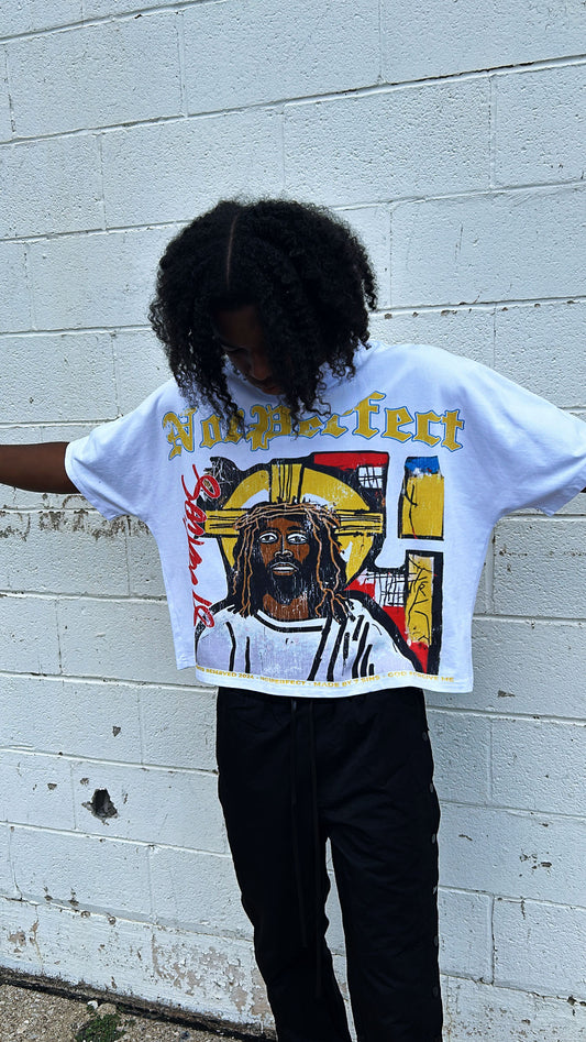 "DESIGN BY GOD", TEE (WHITE)